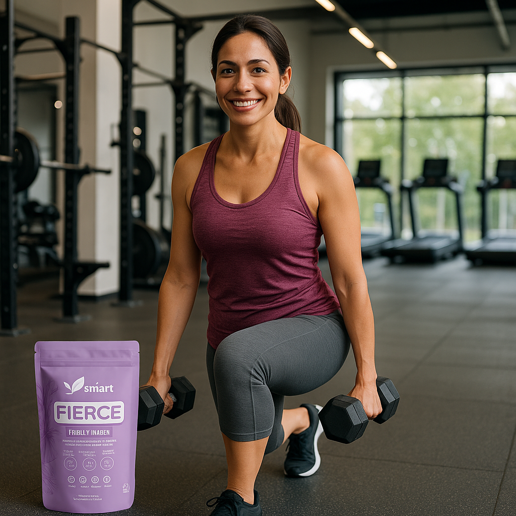 Fierce, Energía y Fuerza Femenina-Creatina monohidratada 5 gramos