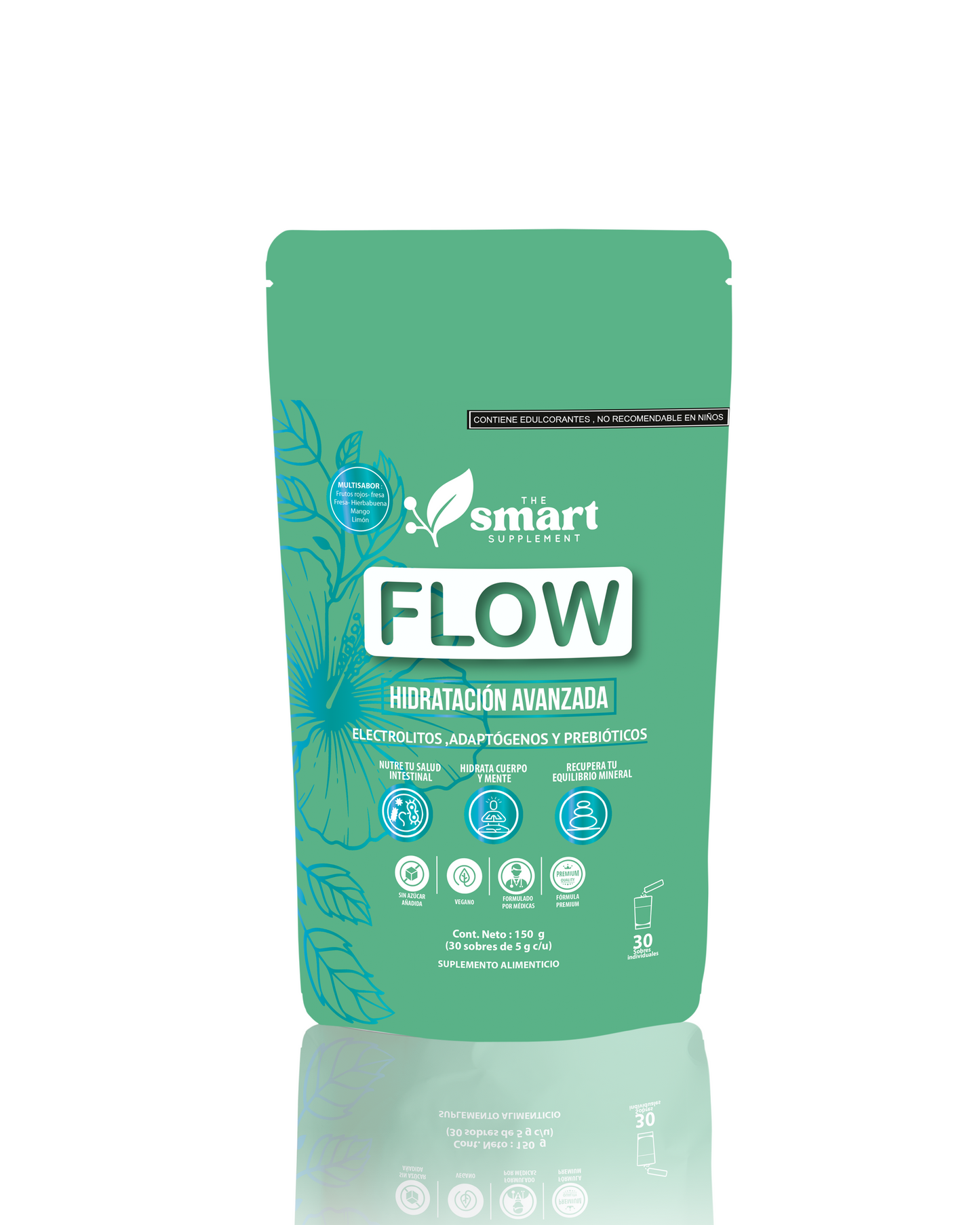 Flow - Electrolitos avanzados con adaptógenos y vitaminas
