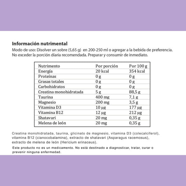 Fierce, Energía y Fuerza Femenina-Creatina monohidratada 5 gramos