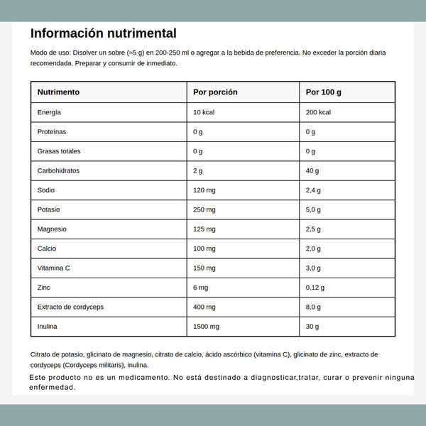 Flow - Electrolitos avanzados con adaptógenos y vitaminas