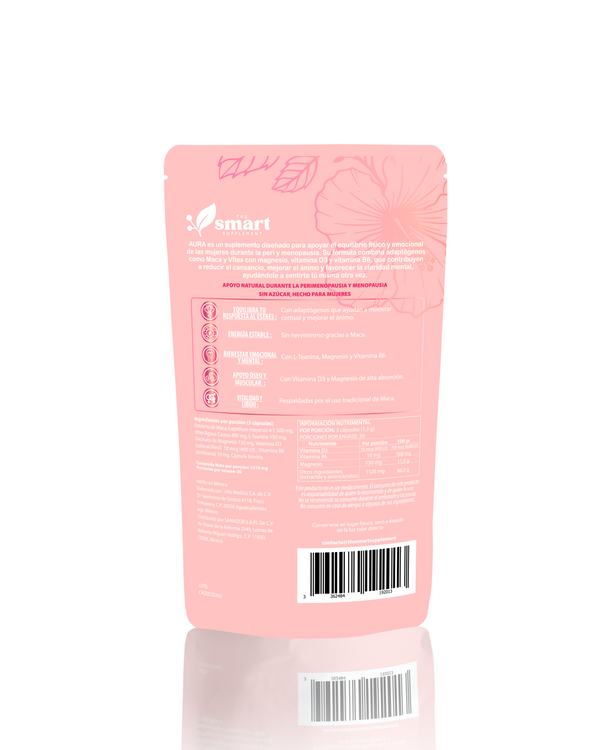 Aura – Equilibrio Hormonal Femenino Natural