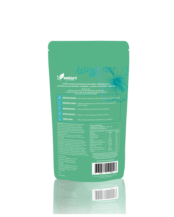 Flow - Electrolitos avanzados con adaptógenos y vitaminas